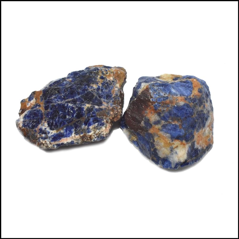 Sodalite Blue Natural Rough Crystal Stone for Reiki Healing and Crystal Healing Stone, Sodalite Gemstone Rough