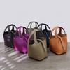 Продвинутая сенсорная сумка-ведро из кожи для овощей TC Leather Fashionable Casual Handbag For Women