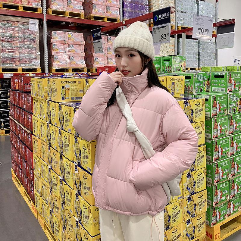 Short Collar Down Coat Jacket Coat Women 2023 Thick Warm Autumn and Winter