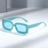 Cool Square Candy-Colored Sunglasses, Small Frame, for Men and Women, Suitable for Beach and Outdoor Use, Provides Sun Protection