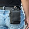 Мужская кожаная сумка-пояс Anti-theft Fanny pack 5,5" 5,7" 6" кожаный чехол для мобильного телефона верхний слой кожаный ремень поясная сумка мужская на ремень