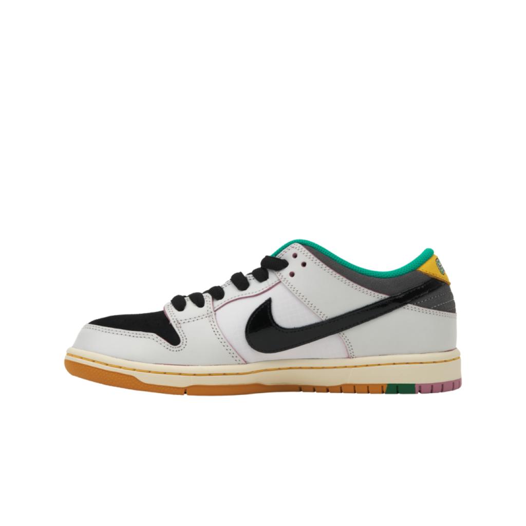 Мужские кроссовки CSEF x Nike Dunk Low SB Белые Прозрачный Изумрудный Унисекс Summit-White Черный Железо-Серый HJ4132-100