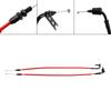 Throttle Cable Wire for Suzuki GSXR1000 2009-2016 Red