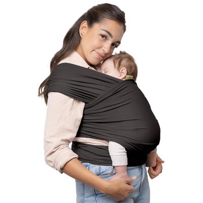 Переноска Boba Wrap Baby авторизованный дистрибьютор темный (японский продукт) (Органический серый)