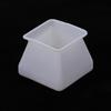 Floor Protectors Brown Color Small Large Square Chair Leg Caps Silicone Table Cover