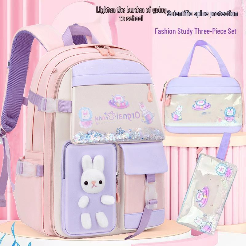 Рюкзак в стиле «зыбучие пески» для девочек - Подходит для учениц начальной и средней школы