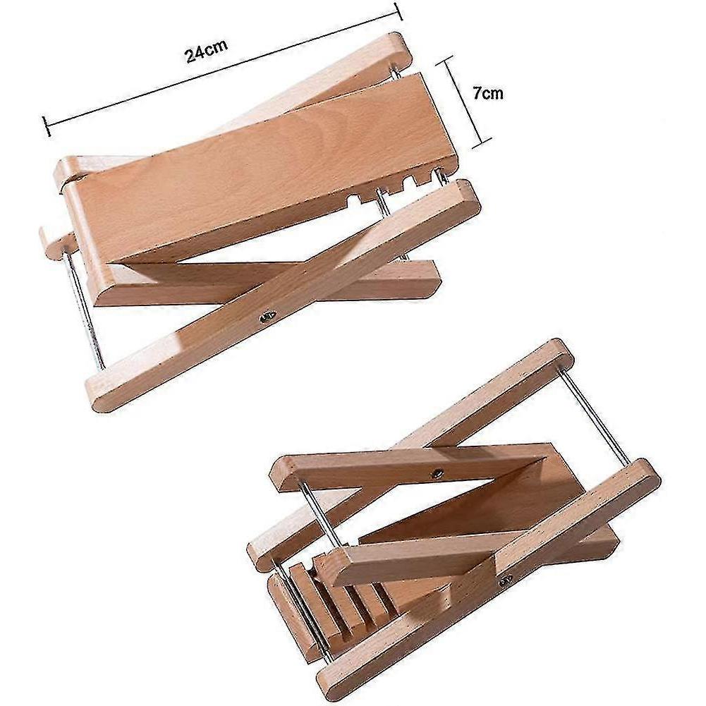 Guitar Footstool Made Of Wood. Classic Height-Adjustable Footrestbrand: Almi