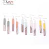 Wooden Resin Bar Dangle Drop Earrings For Women Minimalism Wood Long Bar Drops Women Jewelry Girl Gift