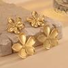 Nonslip Flower Hair Claw Clip Hawaiian Plumeria Flower Claw Clip for Thick Thin Hair Cute Large Flower Hair Claw Clips forWomen