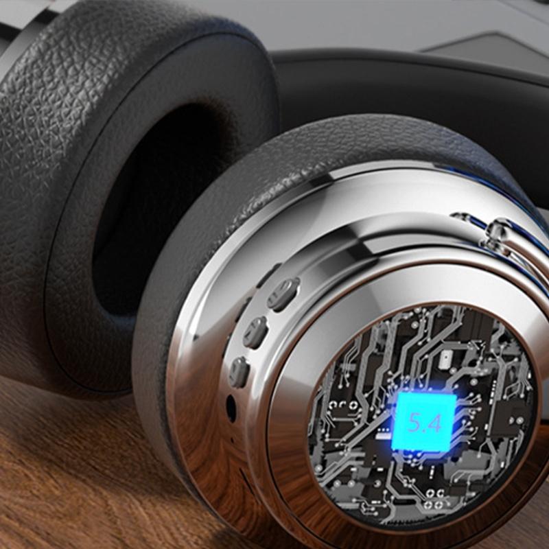 Беспроводные Bluetooth-совместимые стерео наушники-вкладыши с микрофоном, складные наушники для путешествий