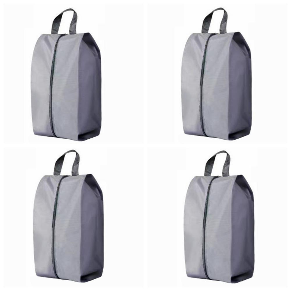 4Pcs Waterproof Shoe Storage Bag Foldable Travel Storage Case Dust-proof Sneaker Bag Unisex