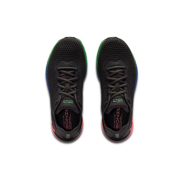 Under Armour HOVR Sonic 4 Mesh Lace-Up Low-Top Lifestyle Sneakers Women Sneakers Coal Jade-Gray 3025225-101