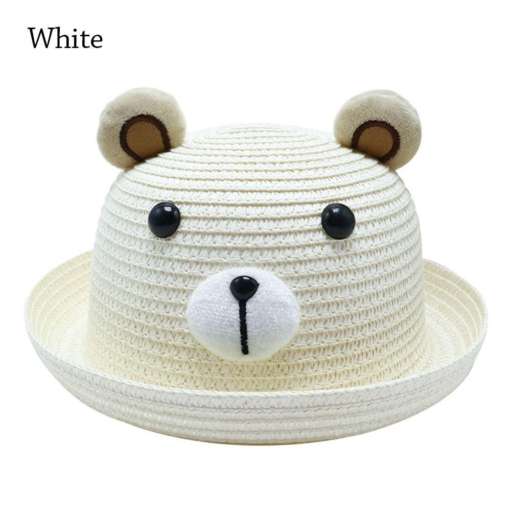 Дышащая детская шляпа-ведро, милая пляжная кепка, соломенная шляпа для детей, мальчиков и девочек