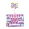 Transparent Dual-Tone Mini Keyboard Pendant 26-Key Keyboard Keychain  Desktop Decoration