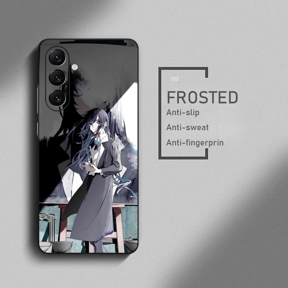 Популярная виртуальная певица Ado Чехол для телефона Samsung Galaxy S25 S24 S23 S22 S21 S20 Plus Ultra Note20 Мягкий Черный