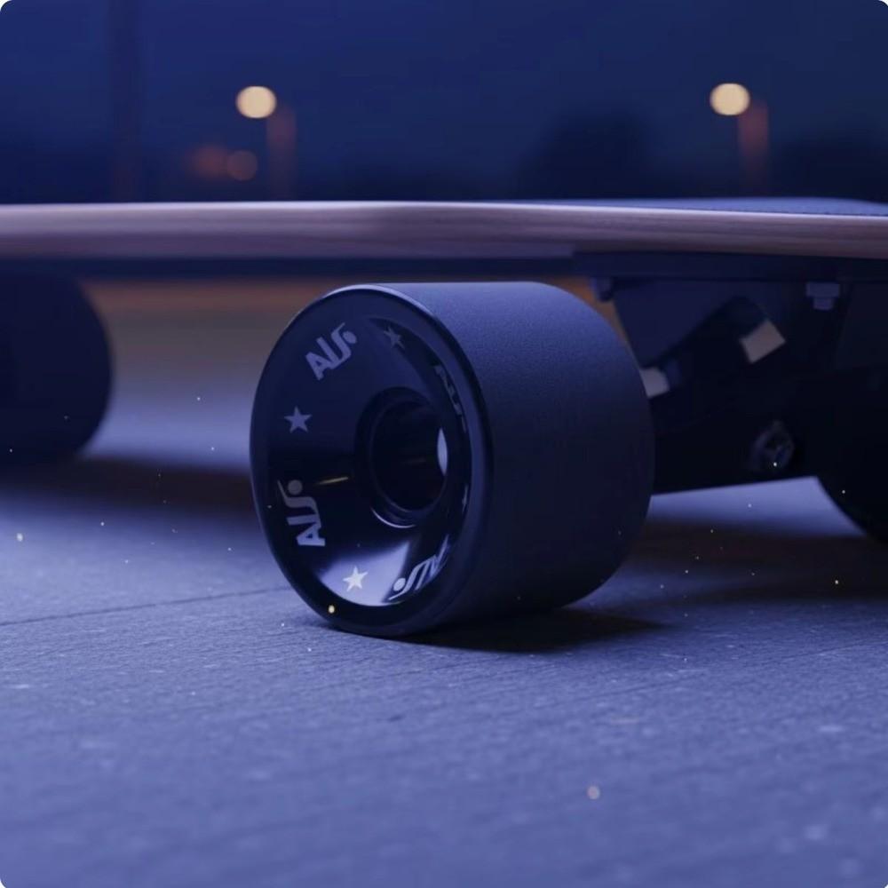 80A Soft Skateboard Wheels Smooth Ride High-Spring Wheels Frosted Carving Wheels For Longboarders
