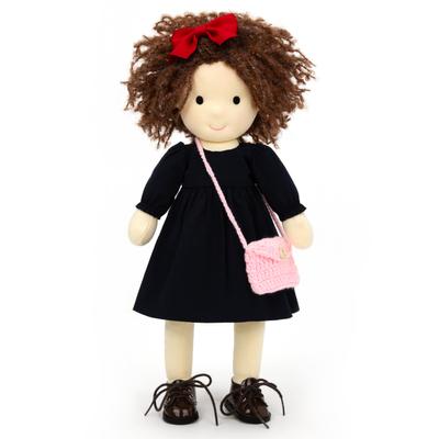 BlissfulPixie Waldorf Doll Handmade Doll Ignacy Soft Girl Cute Plush Toy Perfect Doll for Kids - 12"