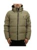 Polo Ralph Lauren Darktaupe Ripstop Down with Embroidered Pony Size XL Men's Full-Zip Jacket/Parka Print, (Product Code 01010038)