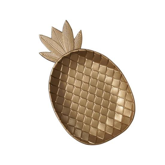 Поднос для фруктов, большая вместимость, изысканное деревянное блюдо в форме листьев/ананаса, сервировочное блюдо, товары для дома