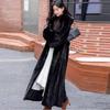 2024 Winter Extended Faux Fur Coat for Women To Look Thin and Imitate Mink Fur Coat