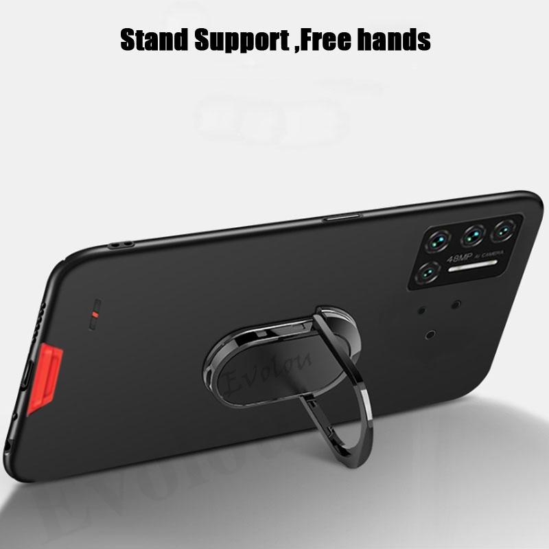 Чехол для Umidigi Bison GT, чехол с магнитным кольцом-подставкой, чехлы для телефонов для Umidigi A9 Pro A7 S5 A3X A7S A5 Pro Bison, ультратонкий мягкий защитный чехол из ТПУ