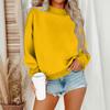 Women Winter Tops Women's Long Sleeve Sweatshirt Casual  Loose Fit Pollover Fleece Tops