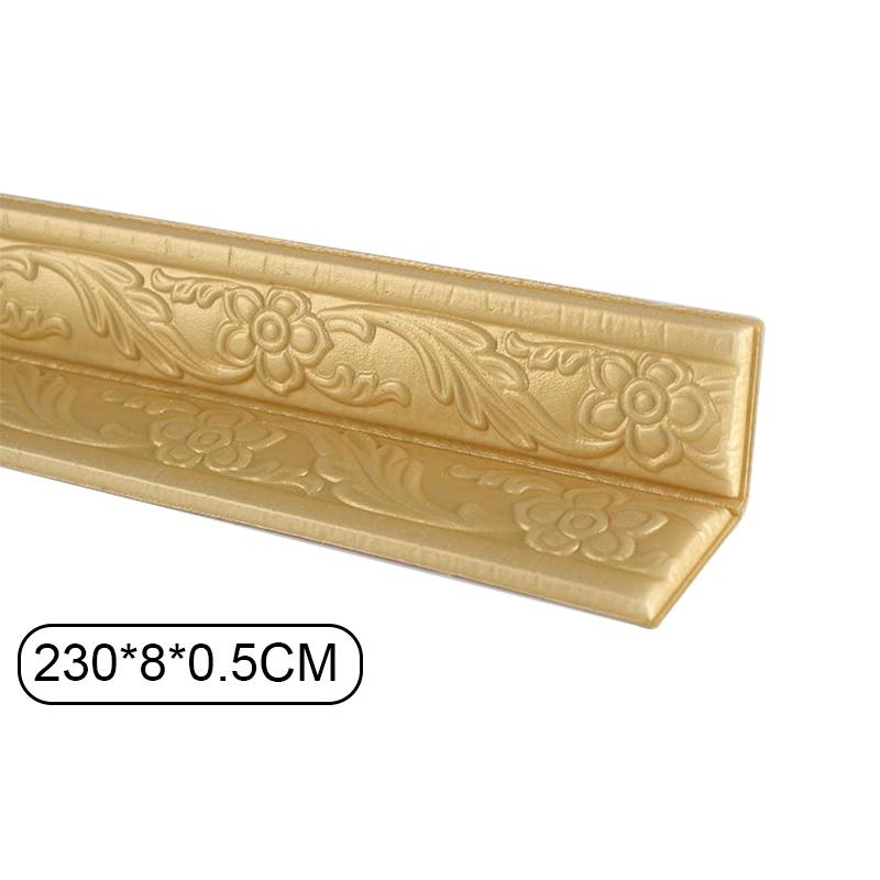 Высокое качество 2,3 м плитка обои граница стены край полосы верхняя угловая линия стены линия талии наклейка