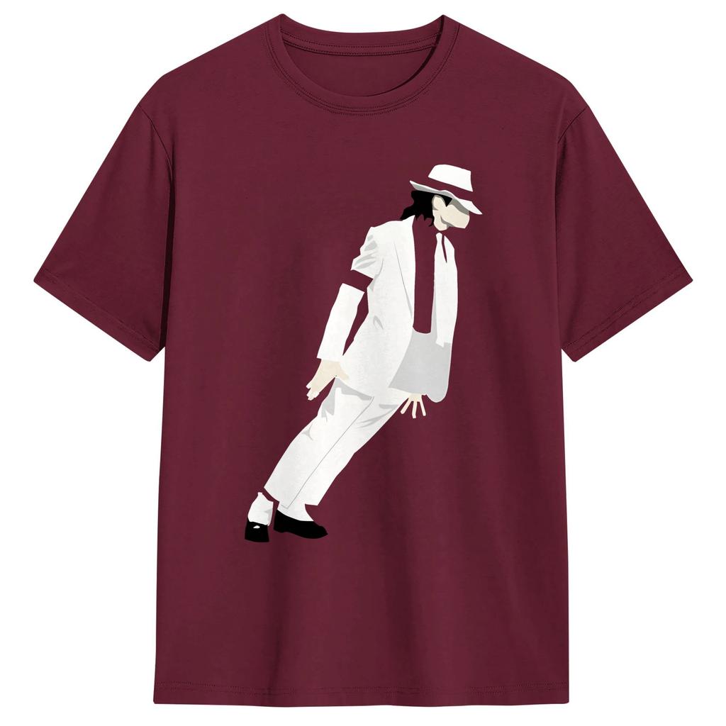 MMichael JJackson Smooth Criminal Футболка Унисекс Y2K Футболки Летняя Дышащая Новинка Футболка Прямая поставка Оверсайз Одежда