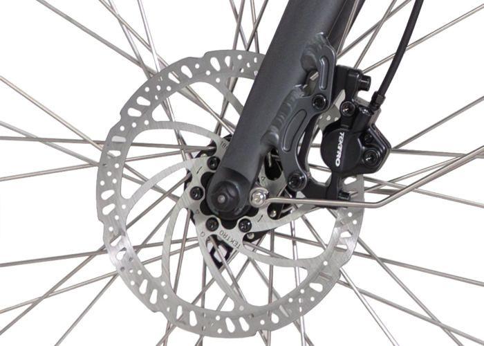 Vélo électrique - JOBOBIKE - Henry - Moteur Bafang 250W - Autonomie 110km - Cadre Aluminium gris