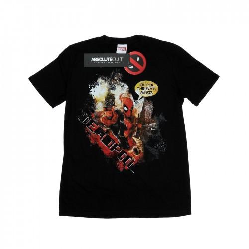 Marvel Mens Deadpool Outta The Way T-Shirt