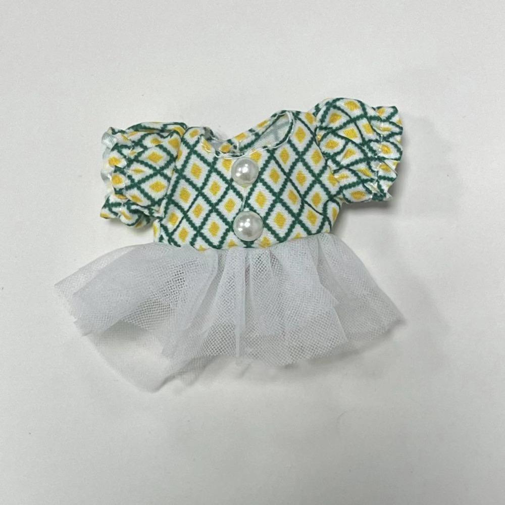 8-10см Милое платье принцессы Подходит для кукол Koala Diary Mini Rabbit Одежда Модное платье Юбка Украшение DIY