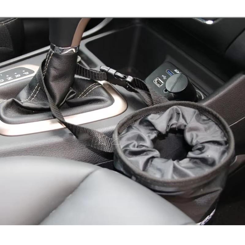 Multifunctional Car Hanging Trash Bag & Storage Organizer Leakproof Auto Garbage Bin Waste Bag for Car Truck Accessories