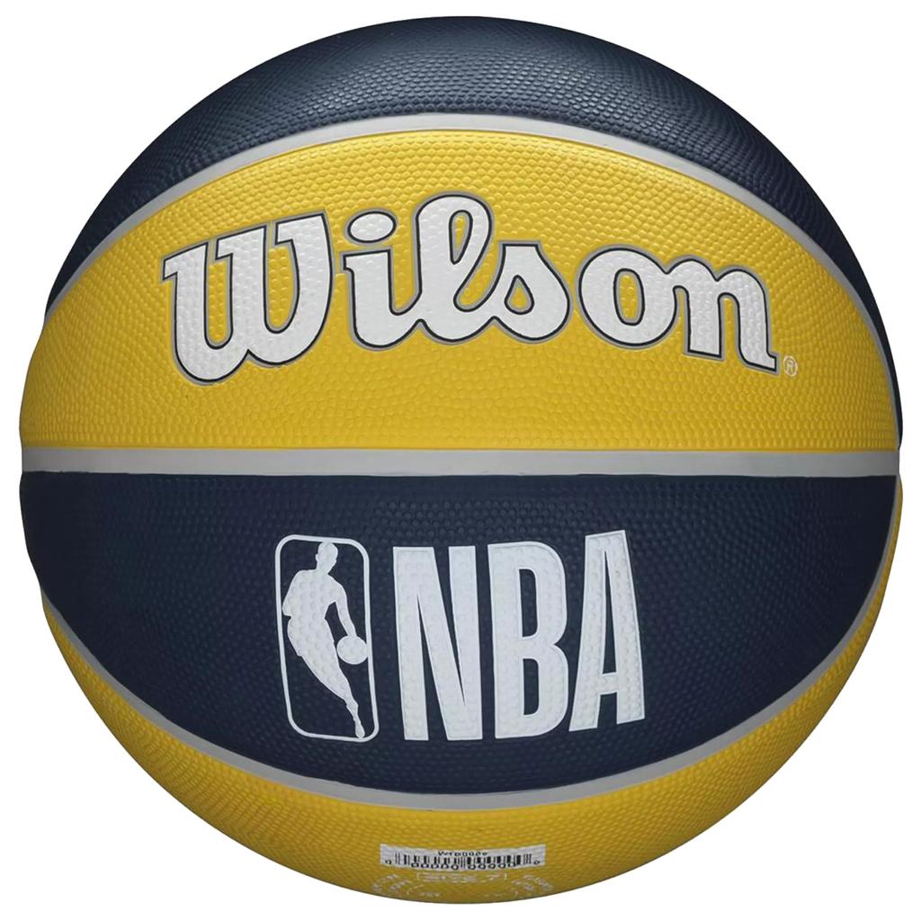 Wilson NBA Team Indiana Pacers Ball, Unisex Yellow Basketball