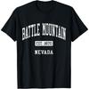 Винтажная спортивная футболка Battle Mountain Nevada NV JS04
