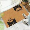 Cute Cat Pattern Entrance Door Mat Welcome Mat Bathroom Kitchen Non-slip Floor Carpet Washable Bedroom Home Decoration Small R