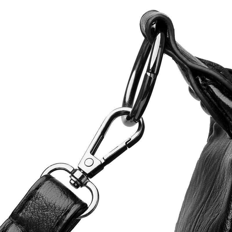 Женская сумка из мягкой кожи, сумка для мамы, на плечо, кросс-боди