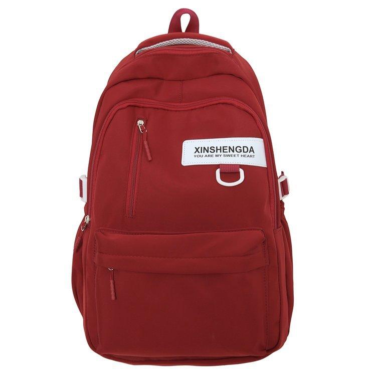 Schoolbag female ins Korean version, large capacity, lightweight and versatile schoolbag, fourth, fifth and sixth grades, middle and high school