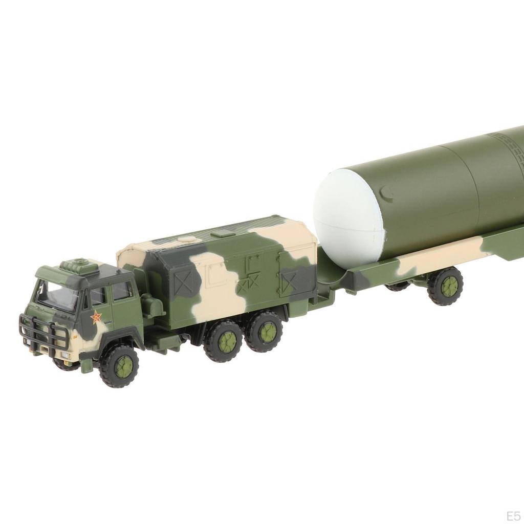 1:100 Scale Die-Cast Carrier DF-5B to Vehicles Playset for 8-12 Year Old Kids Birthday Gift Keepsake