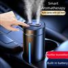 Car Air Freshener USB Rechargeable Aromatherapy Humidifier Mini Essential Oil Diffuser Interior Car Accessories Light Fragrance Long Lasting