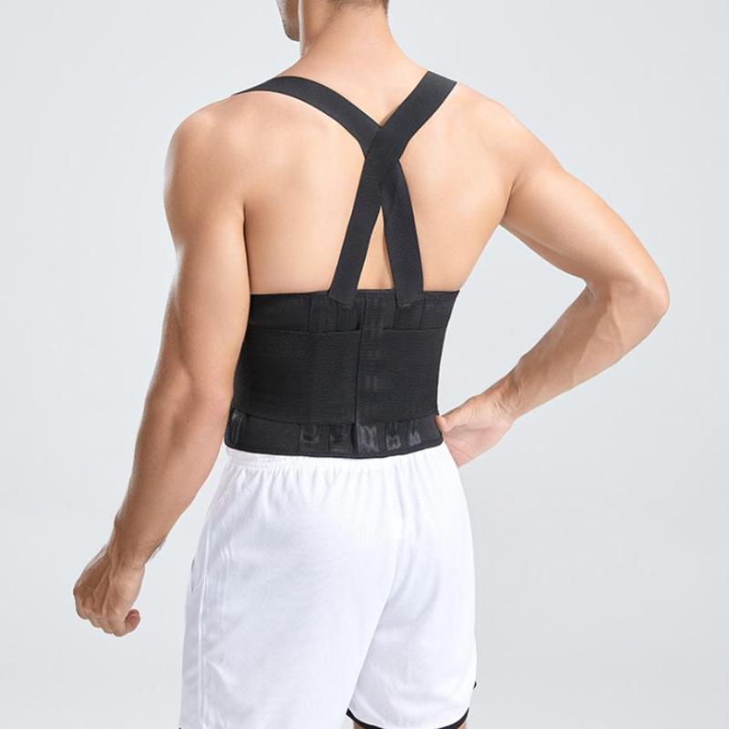 Adjustable Work Back Brace for Men Women Provides Lower Back Pain Relief on the Job