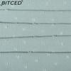 BITCED Женское весенне-летнее платье с V-образным вырезом, подчеркивающее талию, повседневное, для отпуска, с коротким рукавом, стройнящее
