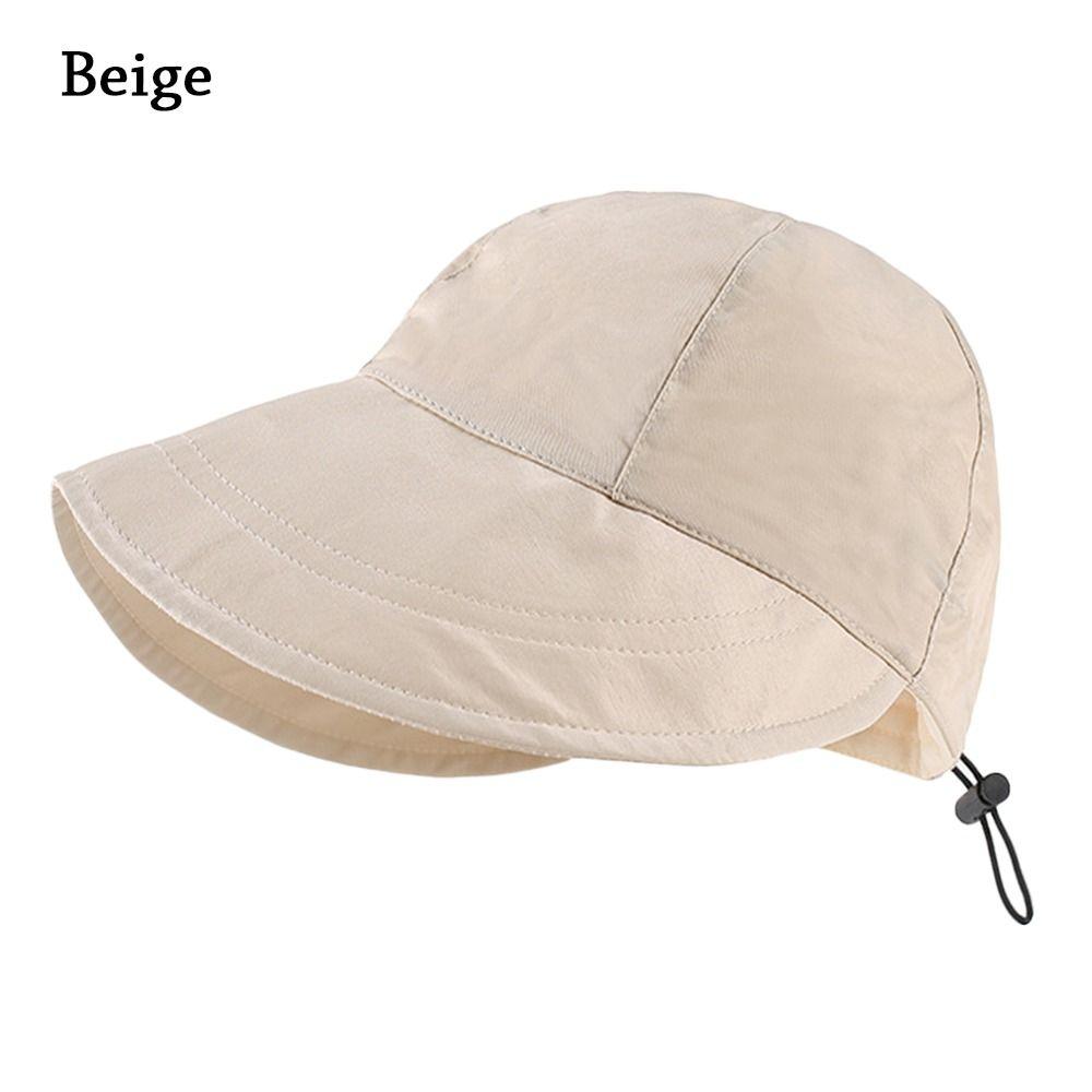 Мужская и женская широкополая регулируемая портативная пляжная кепка солнцезащитная шляпа панама кепка рыбака