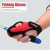 Tackle Non-Slip Glove Two-finger Gloves Finger Casting Glove 2 Fingers Protector Fishing Gloves