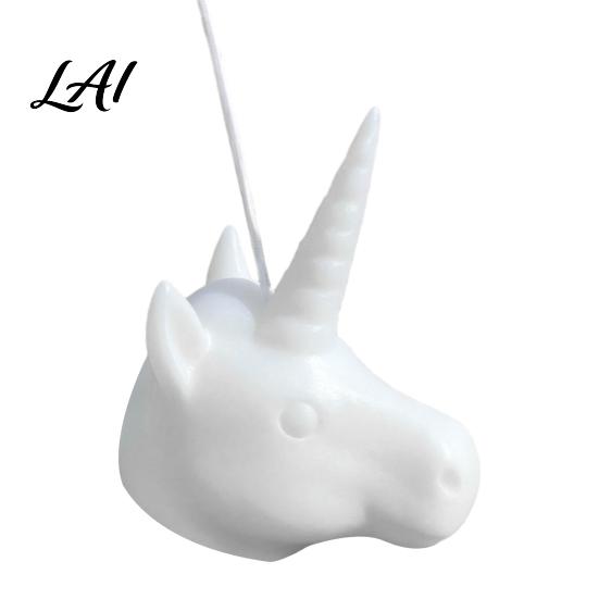 Interactive Backyard Squirrel Feeder Unicorn Head Feeder Funny Animal Face Hanging Garden Outdoor Big Mask Style Wildlife for Patio Decor Fun