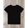 Японская манга и аниме веселый T-shirt с принтом клубничного молока