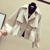 Short Small Trench Coat for Women's Spring and Autumn New Fashion Loose Versatile and Thin Coat for Women