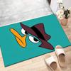 1pc P-Phineas and Ferb Design Printed Area Rug Carpet for Bedroom Living Room Home Decor Rugs Mat Non Slip Mat Rug for Bedside