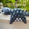3D-печать подвижных статуэток мышей-глайдеров из сахара, с подвижными лапами и хвостами, подходит для декора животных в помещении и на улице