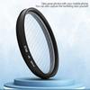 52mm Rotatable Adjustable Phone Star Filter Firelight Lens for Jewelry Accessories Night Photography Sparkling Effect Capture