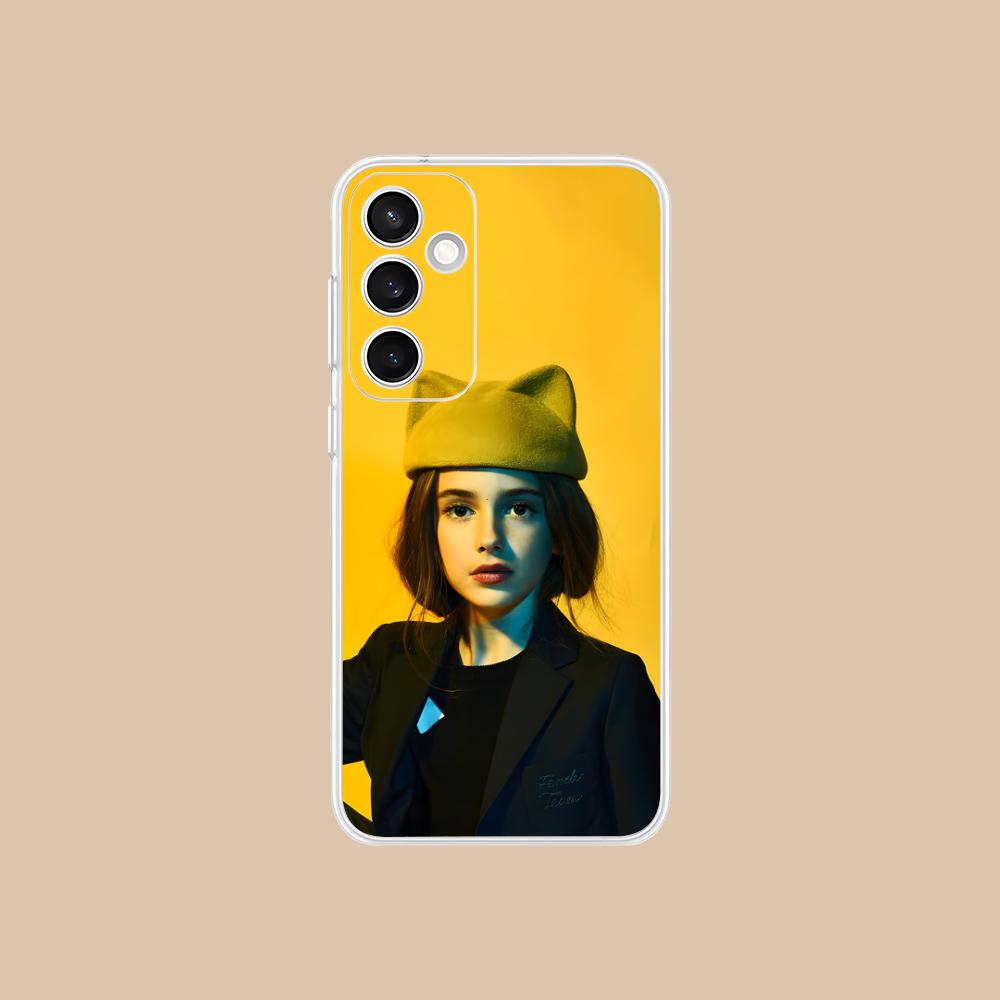 Чехол для мобильного телефона Julia Butters для Samsung Galaxy S25 S24 S23 S22 S21Plus FE Ультрапрозрачный Цветной Чехол для смартфона Красивый